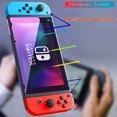 thumbnail image 5 of Película protectora de pantalla de vidrio templado de primera calidad compatible con Nintendo Switch para Switch Oled Protectores antiarañazos Película protectora 9H, 5 of 5