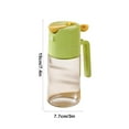 thumbnail image 7 of Bxaolu 15.5oz/460ml Glass Olive Oil Sprayer for Cooking, 2 in 1 Oil Dispenser for Kitchen Gadgets and Air Fryer Accessories, Food Grade Premium Spray Bottle for Salad, Frying, BBQ (Green), 7 of 7