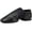 Black, variant on Unisex 006 PU Leather Upper Slip-on Jazz Shoe for Women and Men's Dance Shoes
