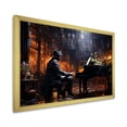 thumbnail image 2 of Designart "Classic Red Piano Musician in Vintage Elegance III" Music Framed Wall Art Decor - Vintage Black Music Piano Living Room Framed Canvas Art, 2 of 6