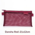 thumbnail image 4 of Transparent Nylon Mesh Pencil Bag, Clear Zipper Stationery Organizer for Campus Office Travel, Practical Gift for Youngster, 4 of 4