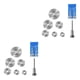 thumbnail image 2 of Eigraketly 7pcs High Speed Steel Saw Disc Accessories Drills Tools Sturdy Discs Slicing Saws Circular Mandrels Metalworking Slicers Tool Negro 2Conjunto, 2 of 6