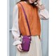 thumbnail image 4 of Bolso bandolera unisex, bolso de hombro impermeable con bolsillo en efectivo Irfora  borgoña, 4 of 7