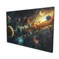 thumbnail image 3 of 16x24 inch Canvas Picture Frameless Wall Art Solar System Cosmic Planet,Home Bedroom,Living Room,Man Cave,Studio Decor Art Prints Painting,Gift For Space Lovers,Fun Planet Cosmic Decor Poster, 3 of 6