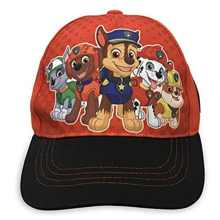 Nickelodeon Paw Patrol Boys Cotton Baseball Cap, Chase with Friends -