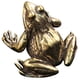 thumbnail image 2 of Adorno decorativo de rana, Mini estatuilla, decoración de mesa Vintage, estatua de rana de latón, decoración, 2 of 4
