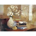 thumbnail image 2 of Cohen, Marietta 18x15 White Modern Wood Framed Museum Art Print Titled - Well Read, 2 of 4