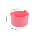 thumbnail image 2 of HAMPPLIES 2Ud Bowls De Silicona Reutilizables Para Calentadores De Cera Con Capacidad Color Rosa, 2 of 8