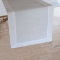 thumbnail image 1 of Home Linen Summer Table Runner 35x 183CM Pure Linen Marfil Camino de mesa para tocador, boda, cena - Clásico, hecho a mano y lavable a máquina, 1 of 5