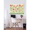thumbnail image 3 of Marmont Hill "Summer Blooms" by Sascalia Painting Print on Wrapped Canvas, 3 of 7