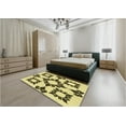 thumbnail image 4 of Ahgly Company Indoor Round Patterned Oak Brown Area Rugs, 8' Round, 4 of 6
