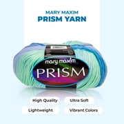 Mary Maxim Prism Yarn, Soft Acrylic DK Variegated Yarn 3.5 oz Skein 290 Yards, Rain Shower