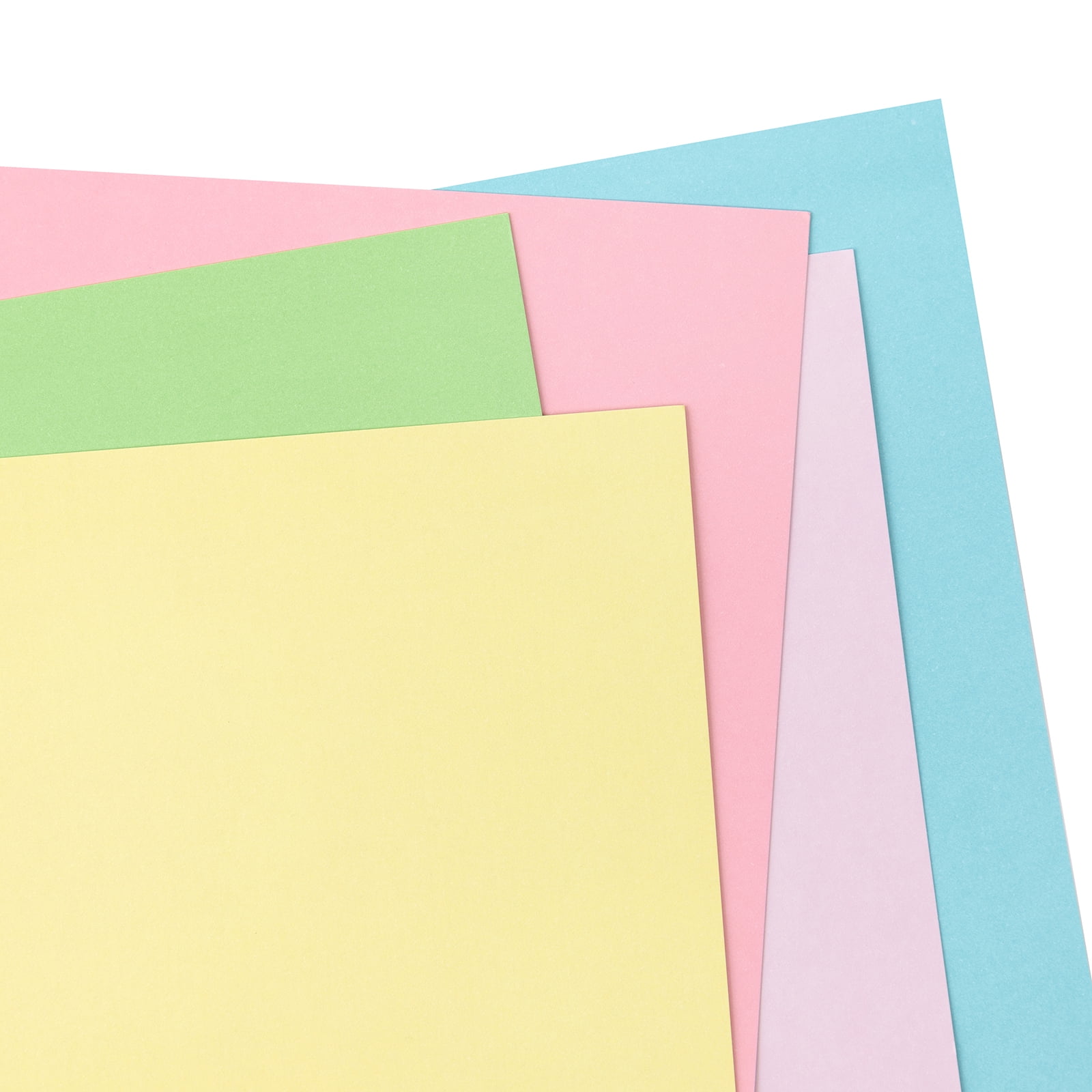 Colorbok Smooth Pastel Multicolor Cardstock, 8.5 x 11, 121 lb./180 gsm,  50 Sheets 
