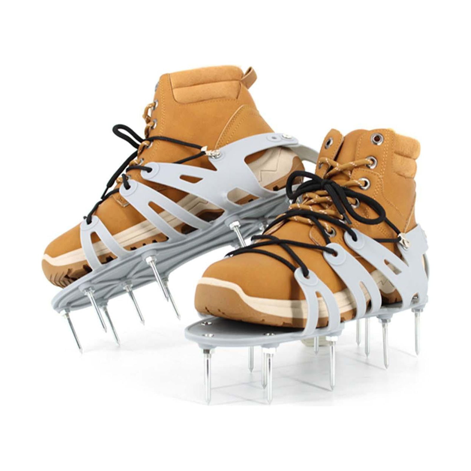 YWMJZEU Lawn Aerator Shoes, Nails Lawn Sandals, Size Fits All Lawn Aerating Sandals, for