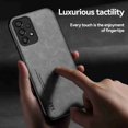 thumbnail image 3 of for Samsung Galaxy A53 5G Case, Slim PU Leather Vintage Shockproof Phone Case Cover Lightweight Soft TPU Bumper Hybrid Protective Case for Samsung Galaxy A53 5G, Lightgray, 3 of 6