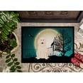 thumbnail image 3 of Halloween Scary Great Pyrenese Door Mat, 3 of 4