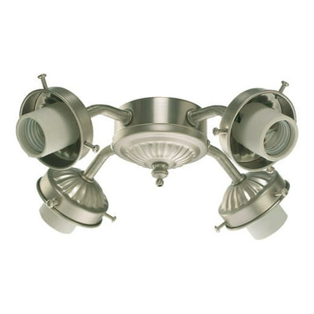 Quorum International 2444 Cfl 4 Bulb Fluorescent Fan Light Kit