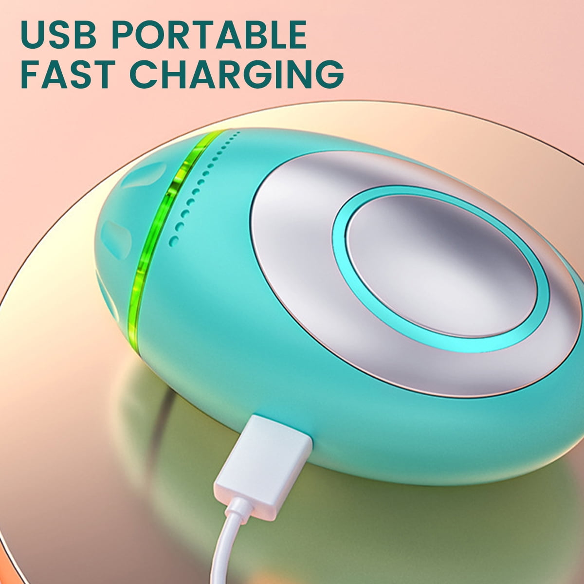 Gpoty Sleep Aid Machine Handheld Insomnia Device 1.5W USB Charging