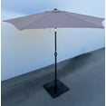 thumbnail image 3 of Rhino 9' Steel Patio w/Crank Umbrella - Beige, 3 of 6