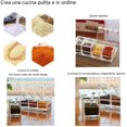 thumbnail image 4 of juego de caja de condimentos acrílicos, caja de almacenamiento de tarros de condimentos, vinagrera con tapa y 4 cucharas, utensilios de cocina JFHHH pequeña, 4 of 5