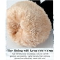 thumbnail image 2 of 2 Pairs Kids Fleece Lined Gloves Winter Thick Warm Thermal Cable Knit Gloves for 6-10 Years Boys Girls, 2 of 6