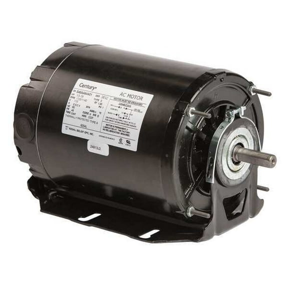 Century Motor,1/11,1/3 HP,1725/1140 rpm,48,115V 925AL