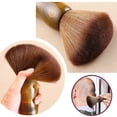 thumbnail image 5 of Cepillo de corte de pelo para peluquero, plumero para el cuello, corte de pelo, salón de peluquería, limpieza, afeitado, estilista, cerdas de barrido (plumero de cepillo de barrido de madera, 5 of 5