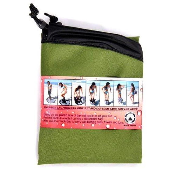 Swell Stuff Wetsuit Cinch Sac Changing Mat - Green