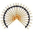 thumbnail image 2 of TIMIFIS Halloween Decorations Straws Halloween New Products Creative Dessert Table Dressing Straw Funny Layout Supplies Paper Straw 25 Pieces Kitchen EssentialsFall, 2 of 5