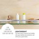 thumbnail image 3 of 10 Pcs Wall Mount Shelves Adjustable Shelf Brackets Shelf Clips Glass Shelf Clamp Shower Glass Clamp Brushed Nickel Glass Clamp, 3 of 3