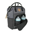 thumbnail image 3 of Baby Boom Gray Back Pack Convertible Diaper Bag, Unisex, Infant, Toddler, 3 of 9