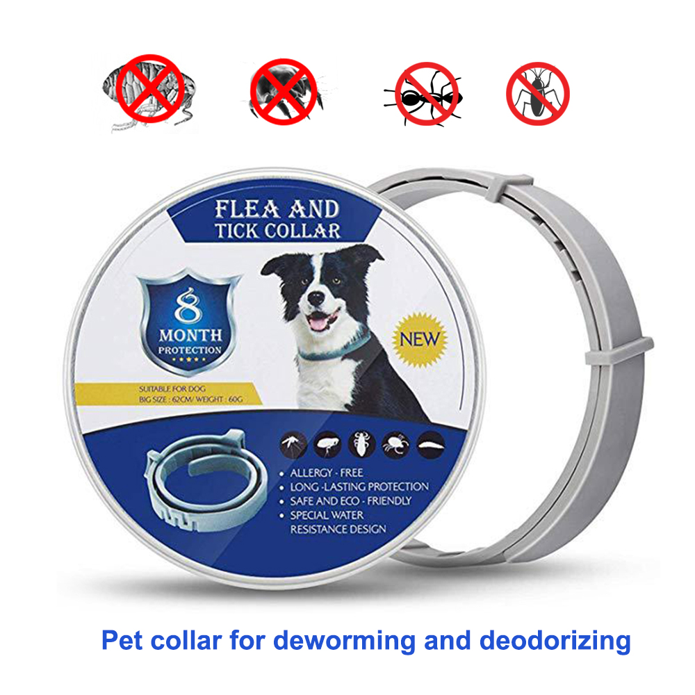 Deworming Collar AntiInsect Guard Flea and Tick Collar Pet Collars for