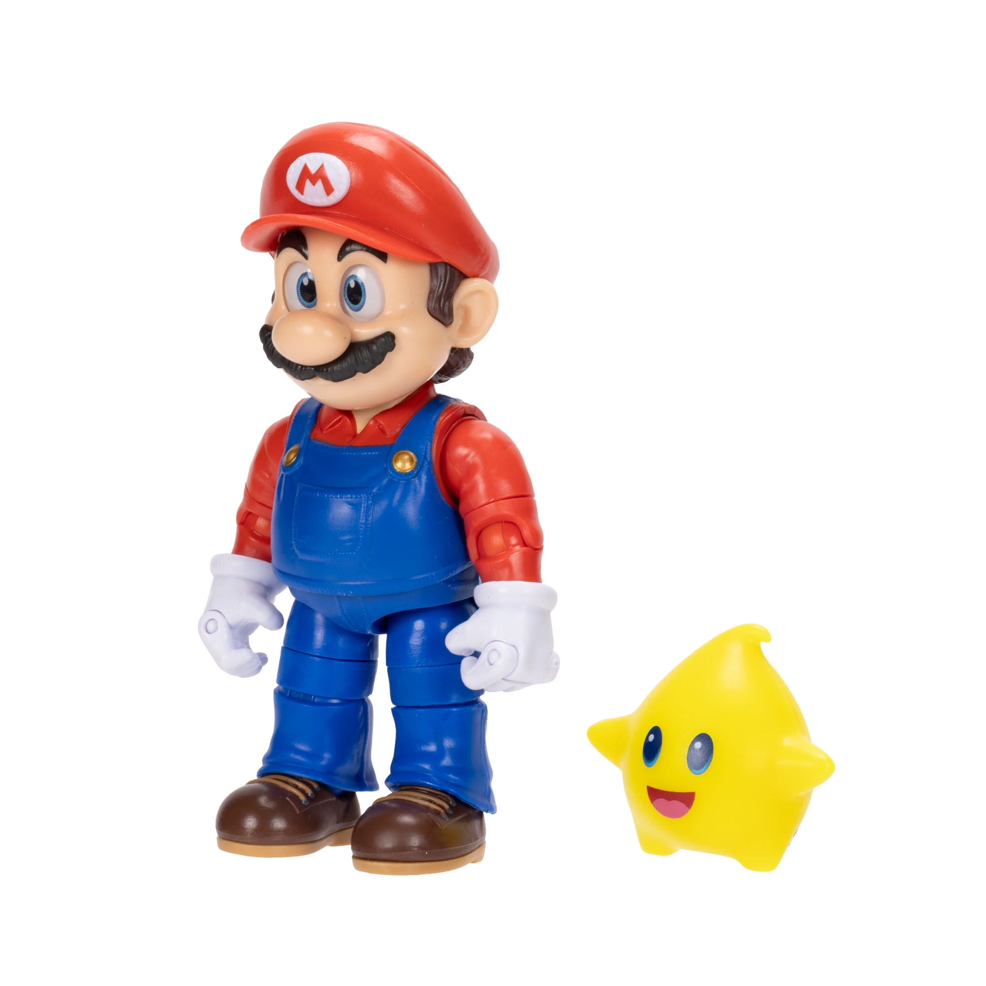 The Super Mario Galaxy Movie - 5 inch Action Figure Series – Mario Figure with Luma Star Accessory