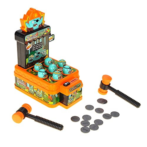 Chi Mercantile Arcade Pounding Toy Whack-A- Juego de zombies