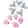 thumbnail image 4 of Boutons en Vrac, Boutons Colorés Complexes en Bois pour Projets DIY, 4 of 8