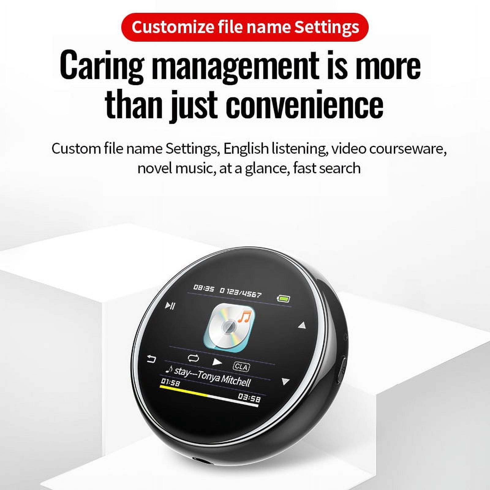CJBZLCPCOO M20 radio MP3 high definition noise reduction AI intelligent voice recorder, e-book recorder