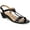 Black, variant on Karen Scott Womens Carmeyy Open Toe Embellished Wedge Sandals
