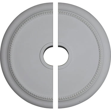 24 1/8"OD x 4 3/8"ID x 2 1/4"P Crendon Ceiling Medallion, Two Piece (Fits Canopies up to 4 3/8")