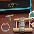 thumbnail image 2 of Deb Moffett-Hall’s Endless Loom Bands, 7 Inches Diameter, Pack of 10 Pieces, Clear Color, Use with The Endless Loom, 2 of 10