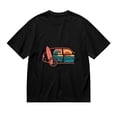thumbnail image 2 of Black T Shirts for Men, Mens Graphic Tees, M5718055,XXL, 2 of 8