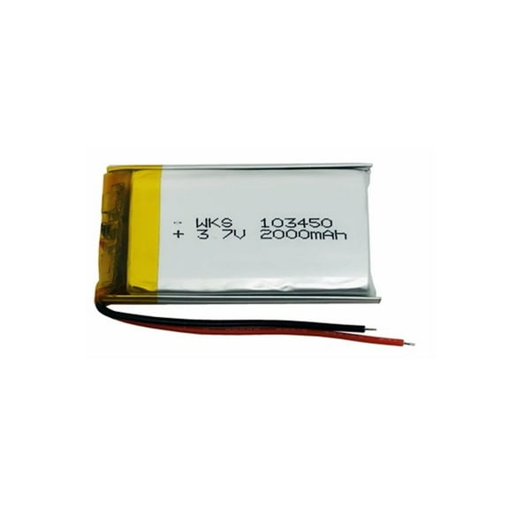 103450 3.7V 2000mAh rechargeable lithium polymer battery for toy power bank electronic battery 103450 lithium polymer battery