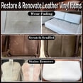 thumbnail image 2 of Kit de reparación de cuero reyruly White Leather Dye White Paint, 2 of 8