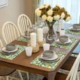 thumbnail image 6 of Placemats Set Of 4 / 6, Lemon Placemats For Dining Table Indoor/Outdoors Heat Resistant Washable Placemats 18" X 12", 6 of 8