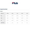 thumbnail image 5 of FILA Women's Chest Logo Cotton Blend Active Crewneck Sweatshirt Top-Blue / 2X, 5 of 5