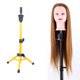 thumbnail image 5 of Cabeza de maniquí para práctica de peluquería profesional, durabilidad ajustable. Amarillo, 5 of 7