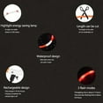 thumbnail image 4 of CNKOO LED Lighting collar Dogs Necklace USB Reloadable Longitudinal Adjustable Pet Safety collars for dogs and cats, 4 of 8