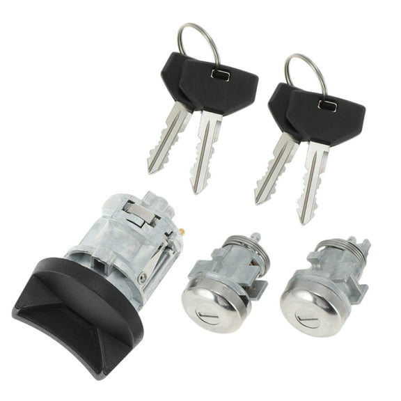 No.5003845AA/56021346AB Ignition Lock Cylinder and Door Lock for for Dodge for Ram 1500 2500 3500 for Jeep Grand Cherokee Ignition Switch Cylinder w/ 2 Key