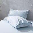 thumbnail image 2 of Texture & Looms Cotton Sateen Hotel Collection 400 TC Sheet Set, 17" Deep Pocket, Full Size 4PC Set, Luxury Bedding for Adults, 2 of 4