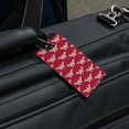 thumbnail image 5 of Wonder Woman Movie Red Logo Pattern Luggage ID Tags Suitcase Carry-On Cards - Set of 2, 5 of 6