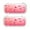White, variant on Pink Crystal Falling, Carrying Case For Nintendo Switch & OLED Version, Eva Lightweight Shockproof Protective Pouch Case for Game Console & Accessories with 10 Game Card Slot & Wristband, White